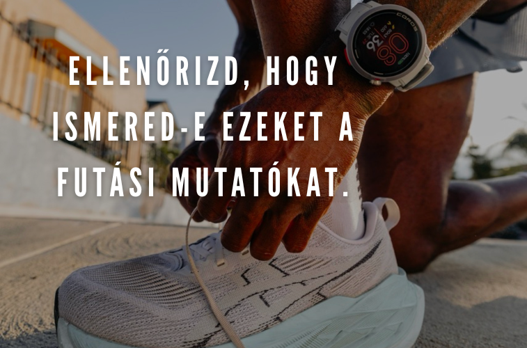 statisztikák futtatása a Coros sportórában