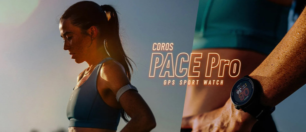 COROS PACE PRO szilikon sportóra